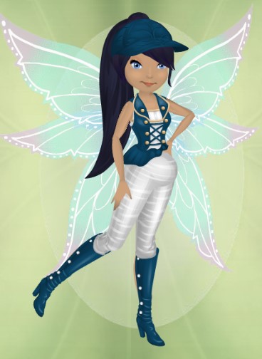 A riding suit in teal blue perfect for racing.