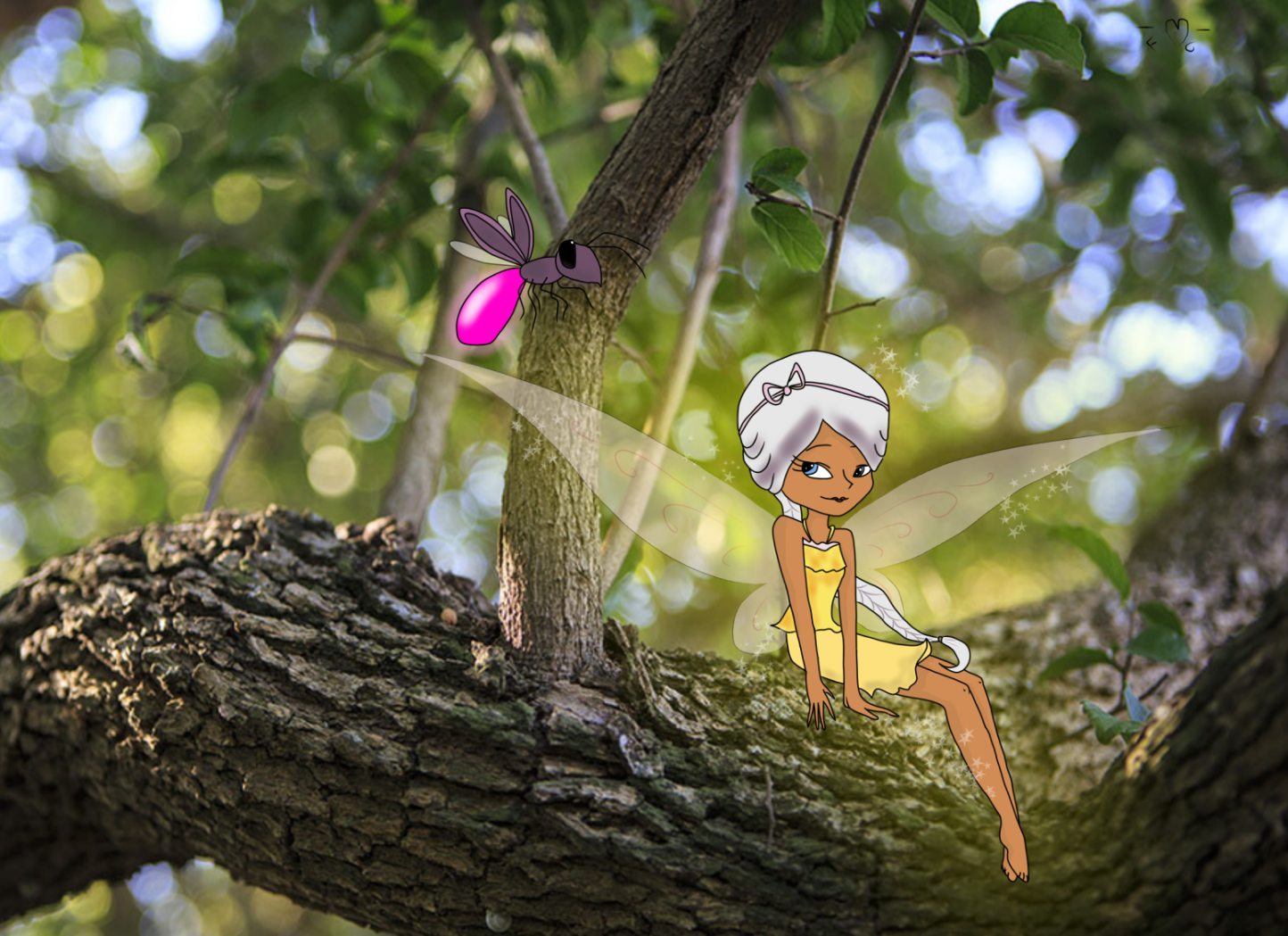 This is Pumpkin's fairy and firefly This is Pumpkin's fairy and firefly