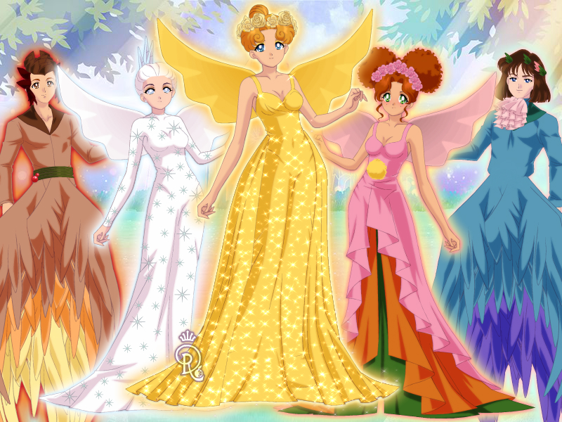 The Ministers with Queen Clarion The Ministers with Queen Clarion