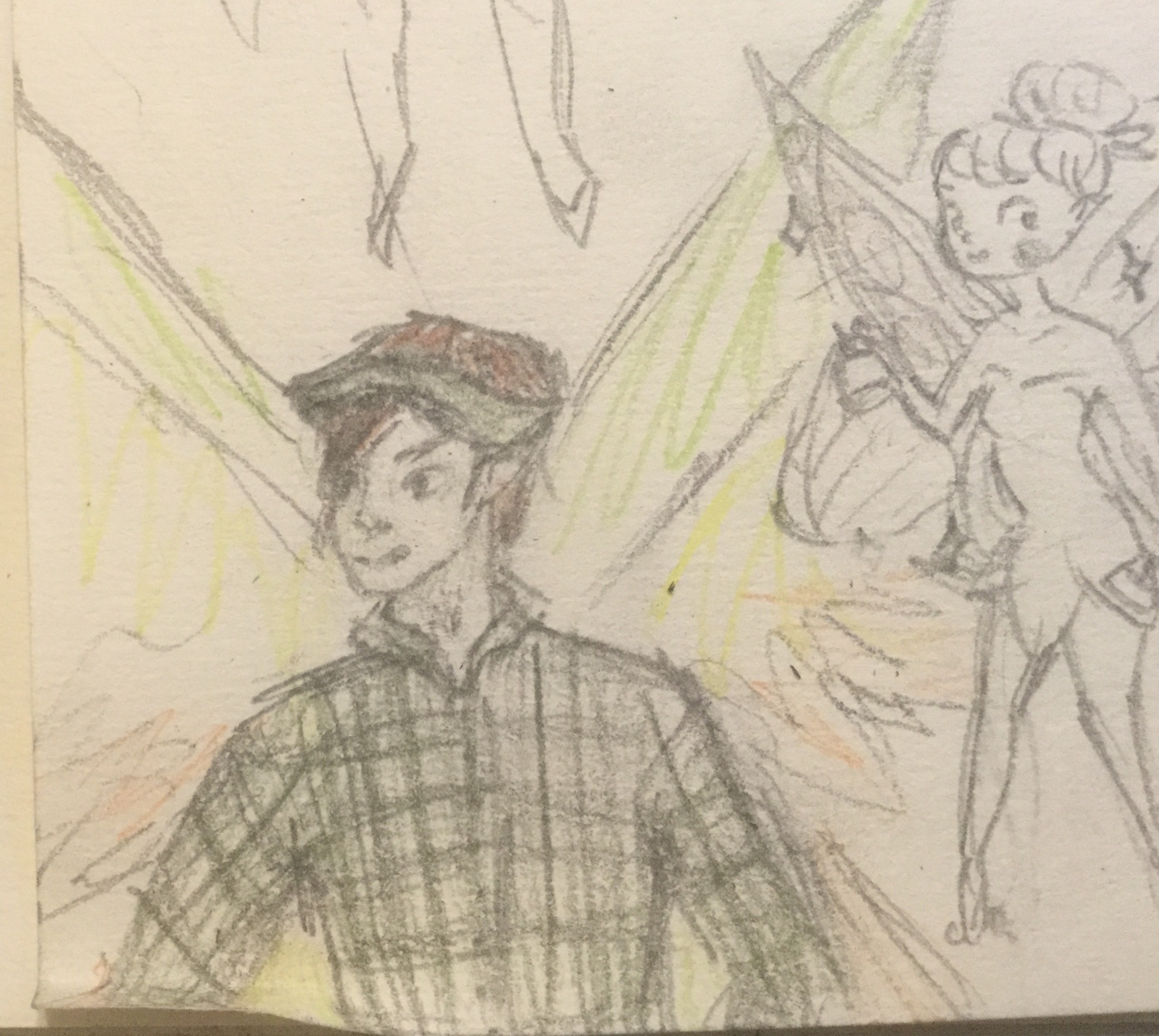 Tried something new with this one. He turned out super manly???