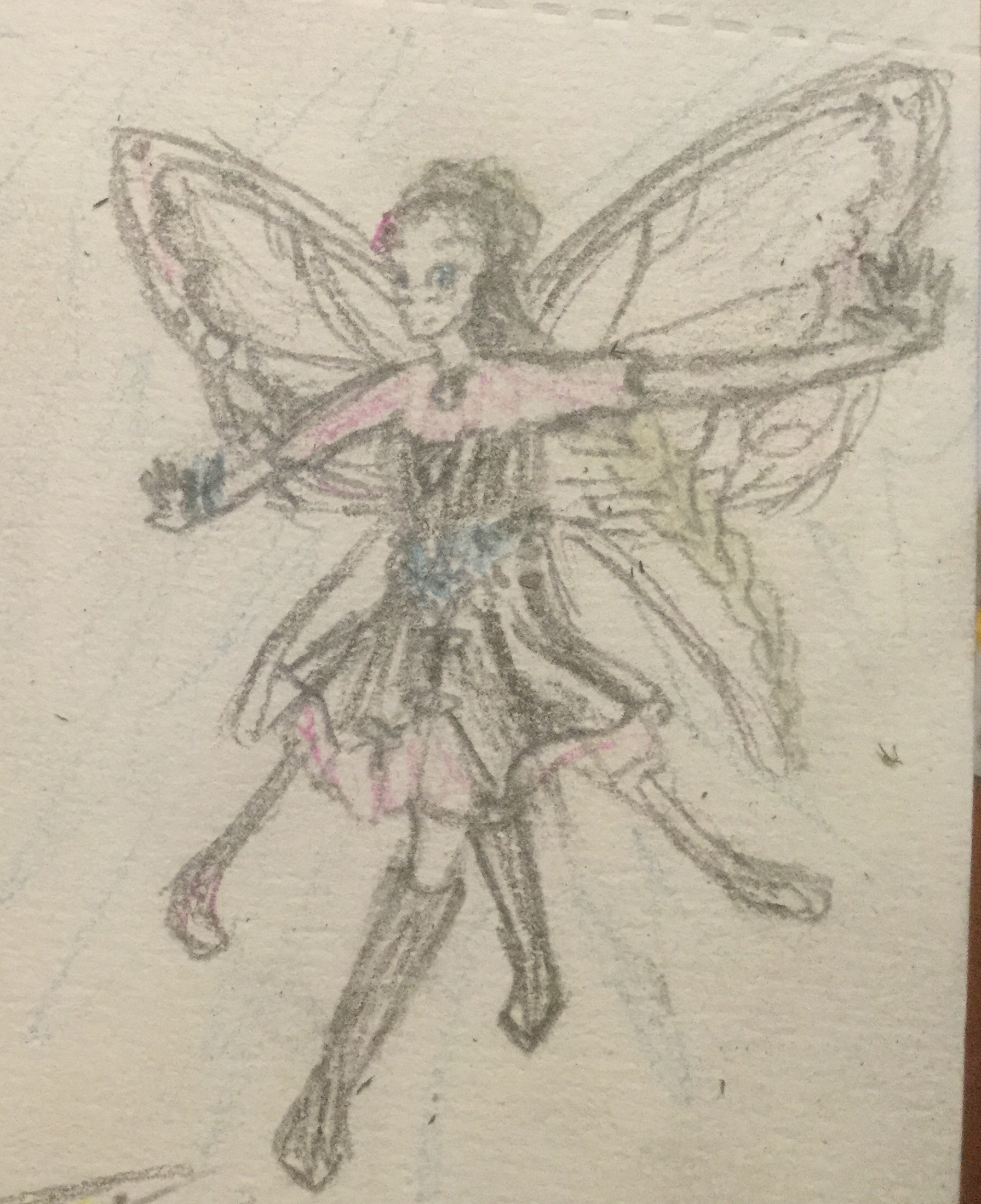 I made her tall, but that's life I guess. Sometimes I wanna draw tall people.