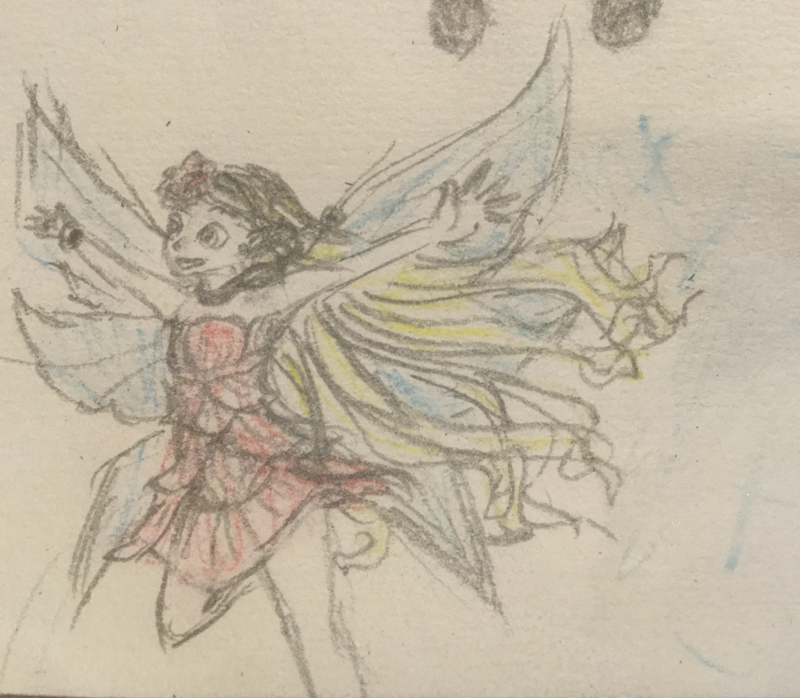 I like how this turned out, she's a pretty fairy.