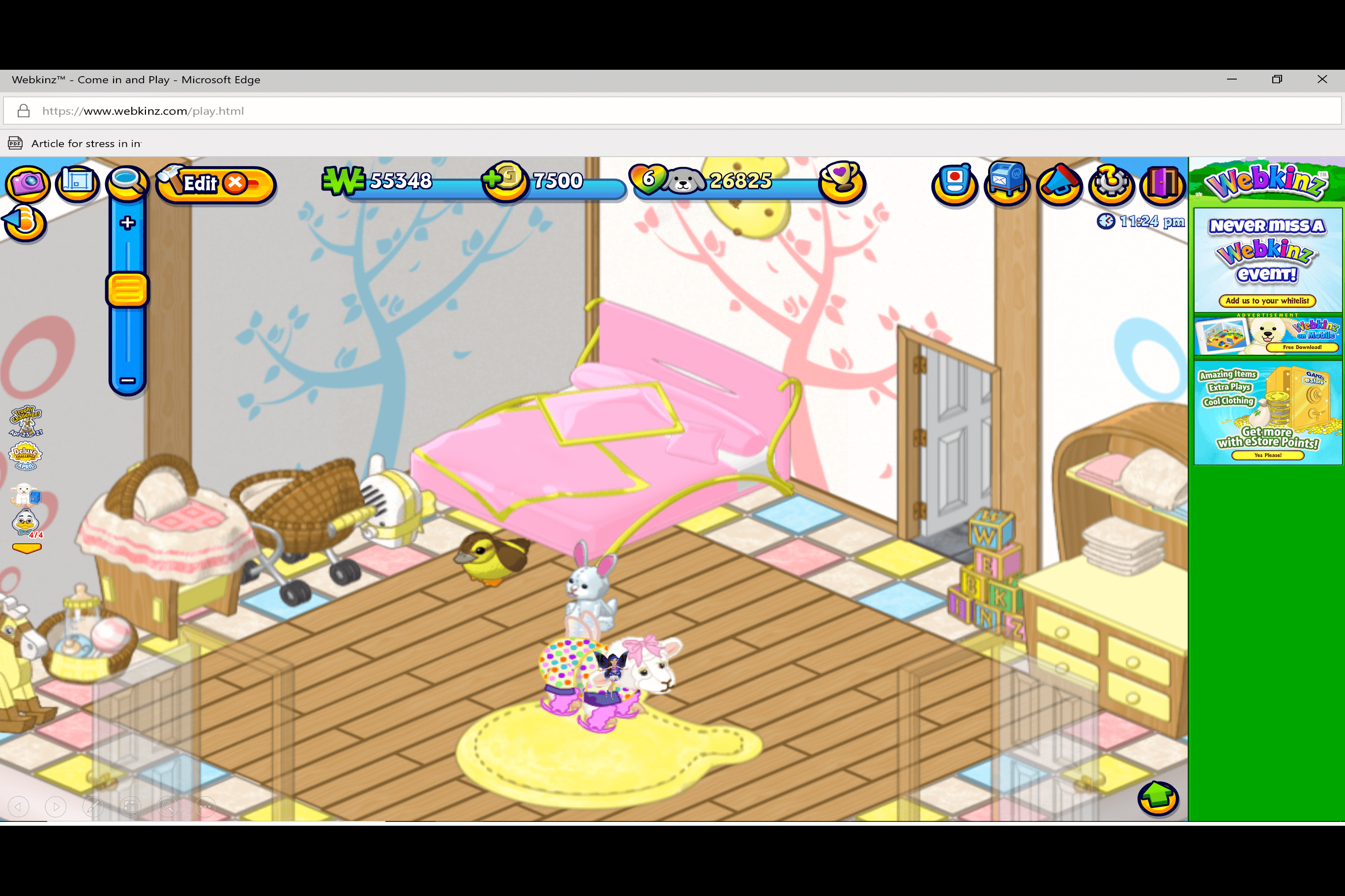 Robin and Baby Talulah