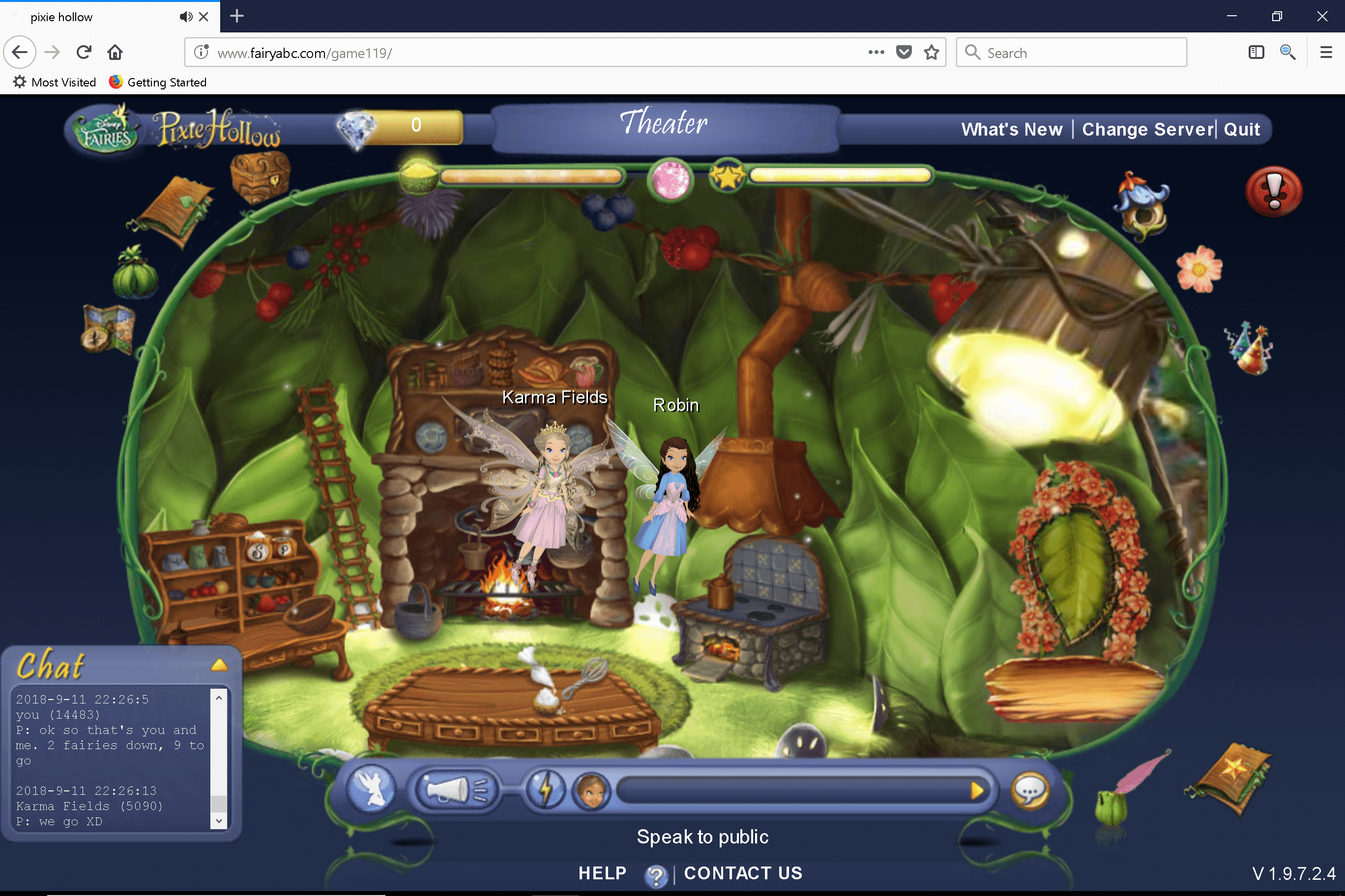 Erika and Analeese meet 