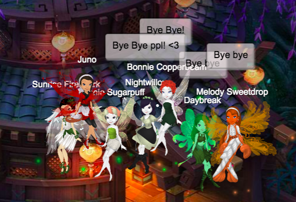 See you guys at the next party! <3