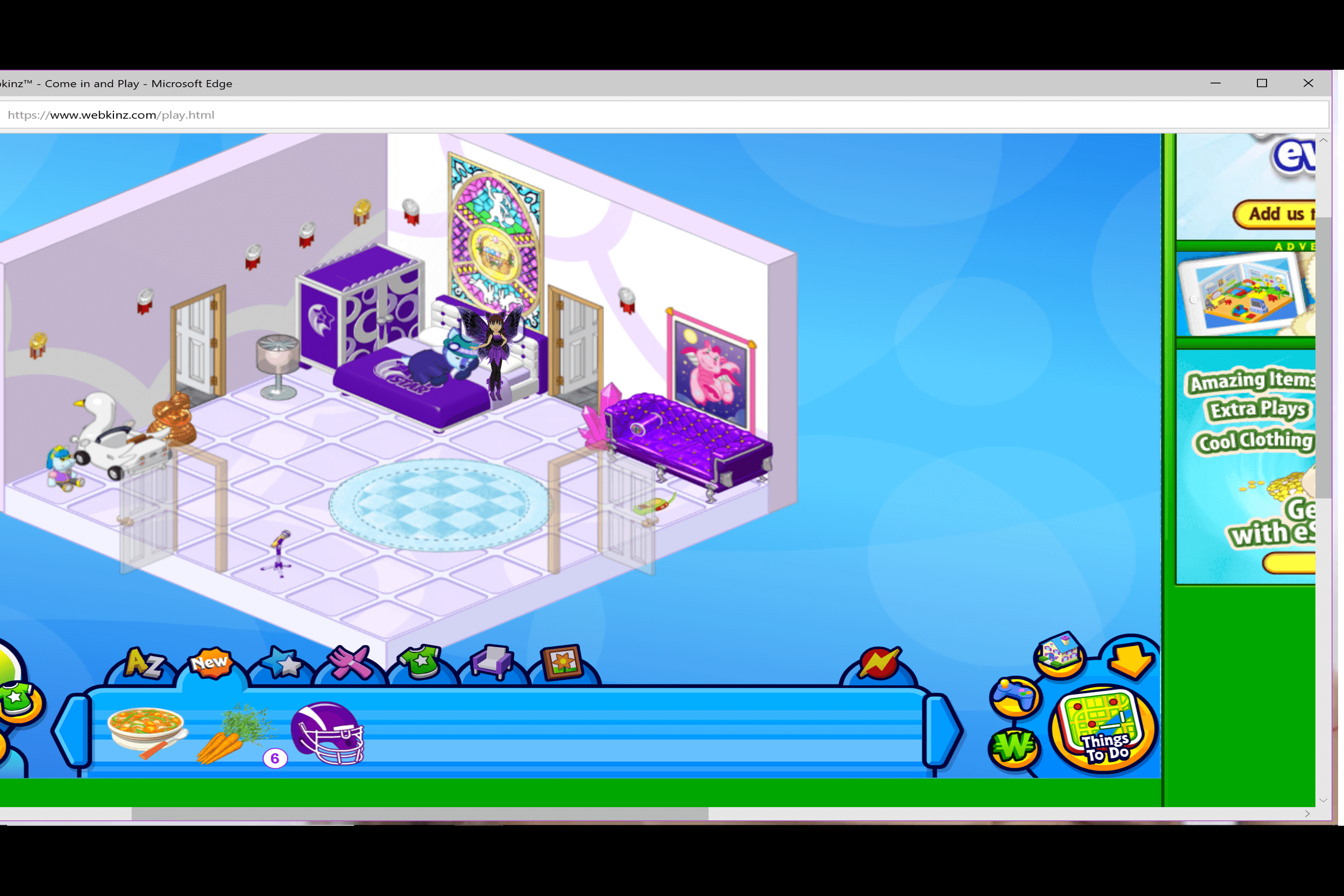 tucking in ameythyst