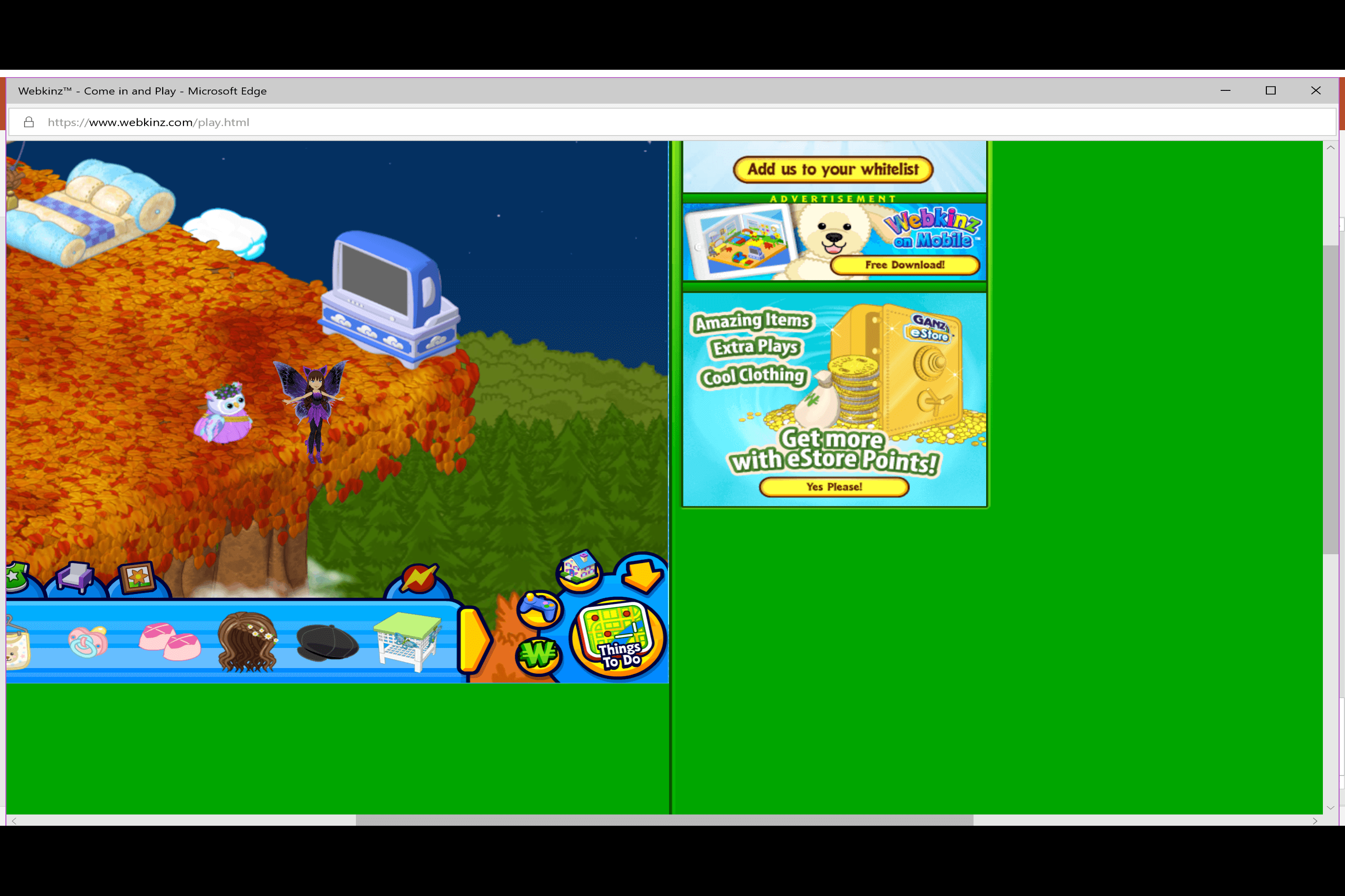 Giving prilla a flying lesson