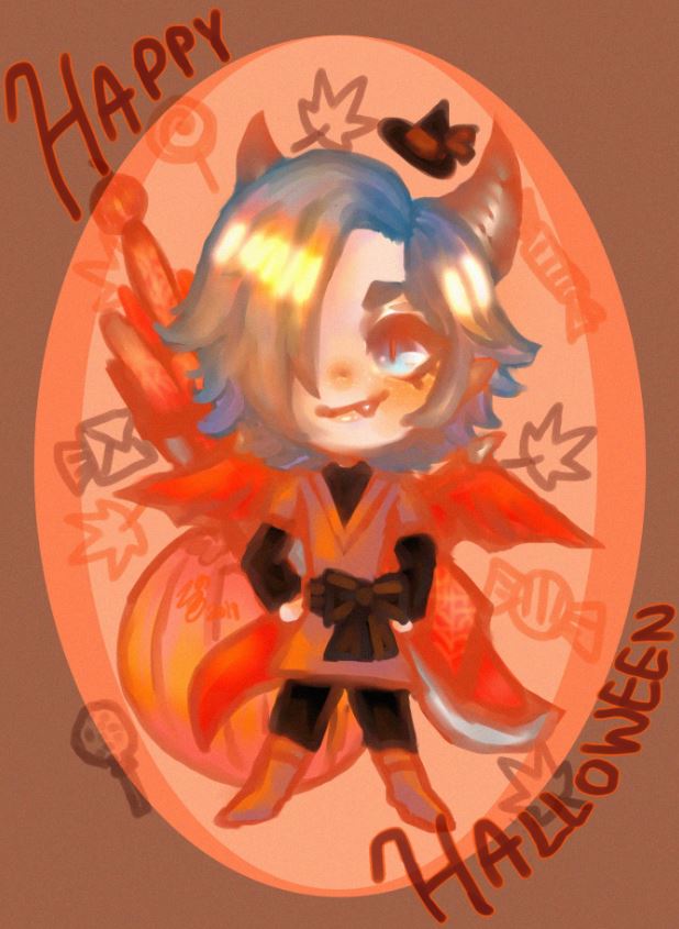 kaiser chibi halloween.JPG
