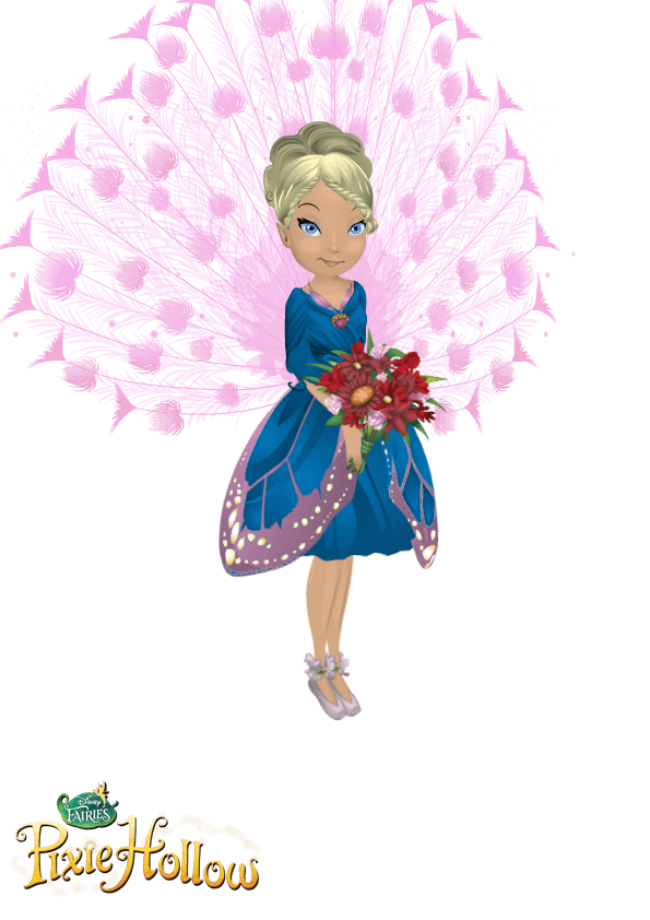 Ro/Rosella in her ball outfit