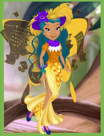 Tried to go for an Opera singer look for the singing birds.