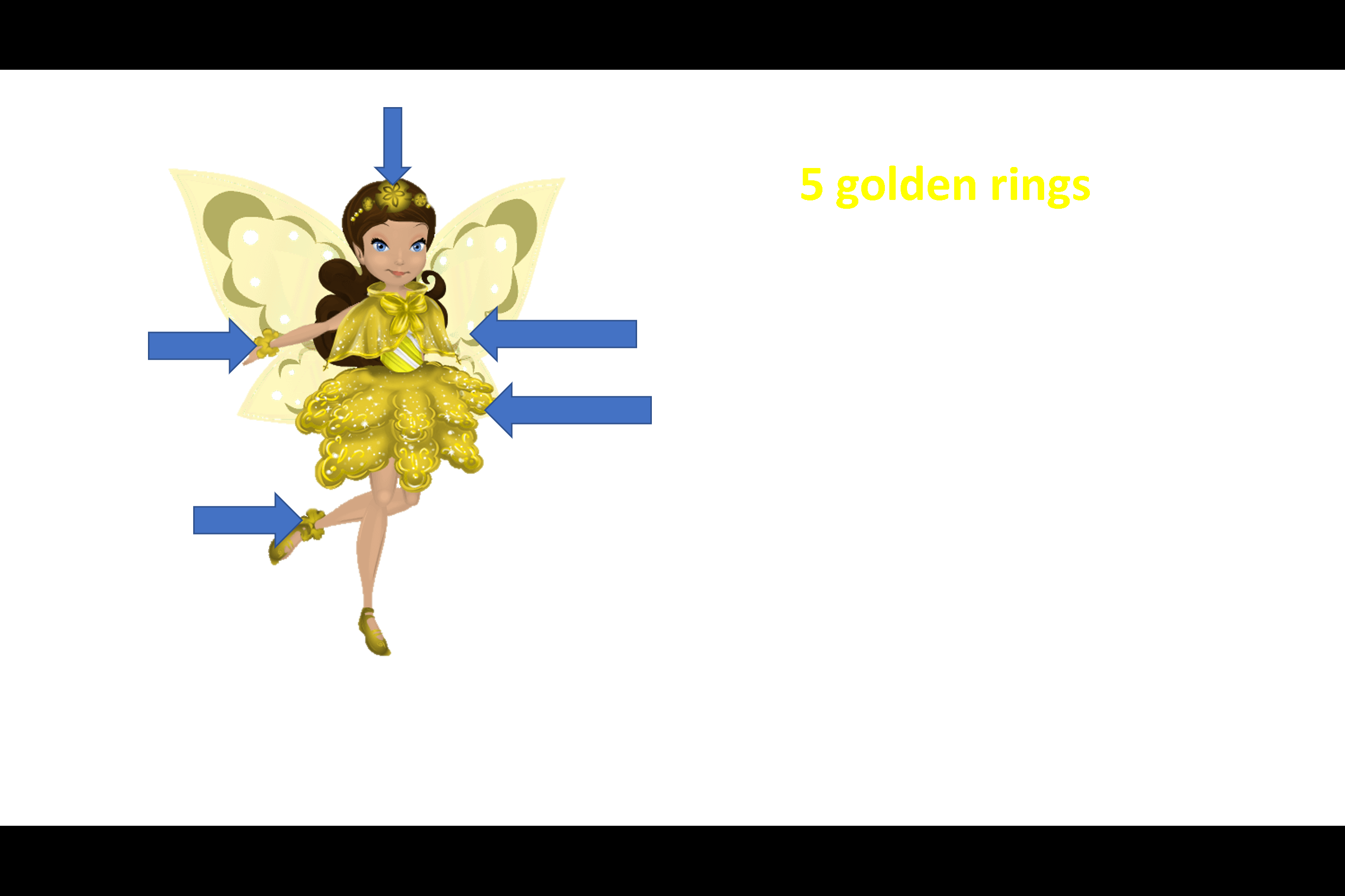 5 golden rings