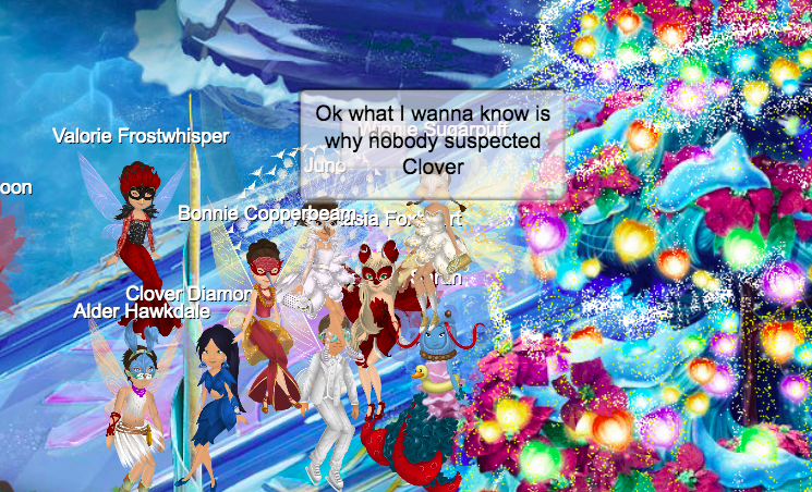 The masked mafia! >:D