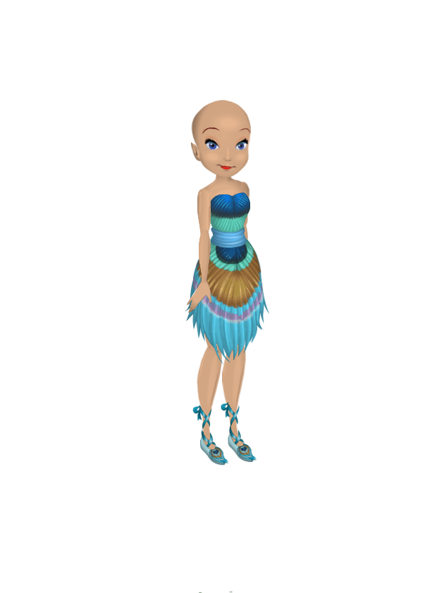 glitch fairy blue peacock.png glitch fairy blue peacock.png