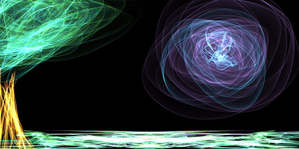 Flight towards a glowing tree half size.png