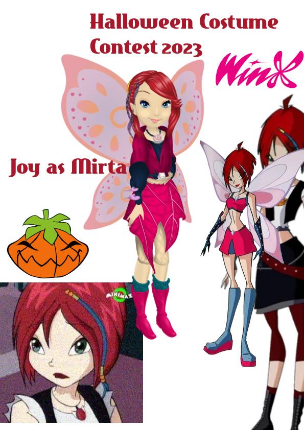Joy as Mirta from Winx Club Joy as Mirta from Winx Club
