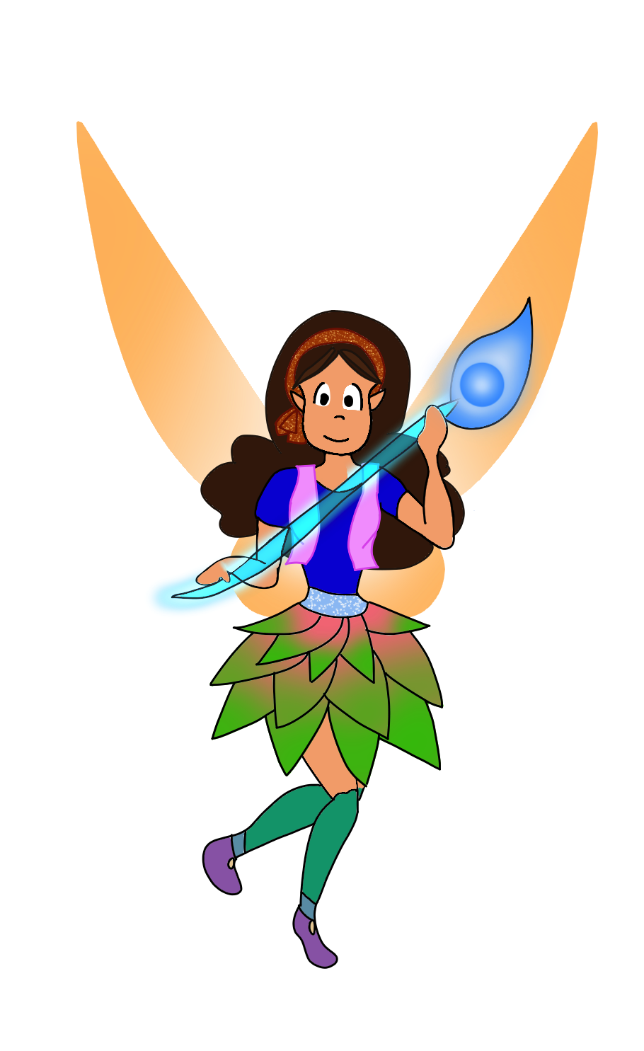 Emily Cottonflower&#039;s Blue Mon sceptre, representing the Art Talent.png